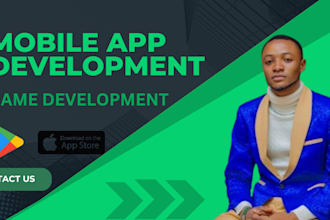 develop ios and android app, flutter and native app  development