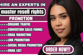 promote master resell rights courses through email marketing for passive income