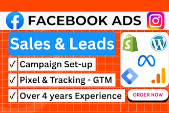 setup profitable facebook and instagram ad campaigns for shopify sales