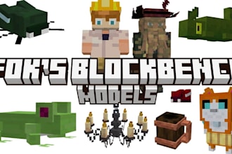 do blockbench model for you