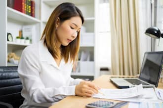 assist in accounting and finance assignment and reports