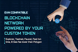 create an evm compatible blockchain network