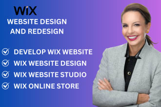 develop wix website studio online store design and redesign