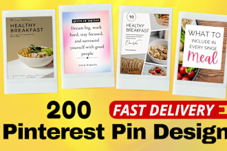 create eye catching pinterest pin designs