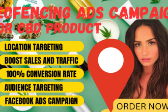 setup geofencing ads campaign to target locations around your business areas