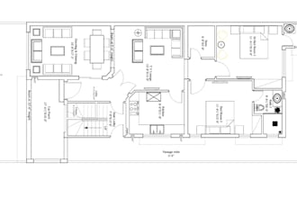 do 2d drafting of any type of building on autocad and revit