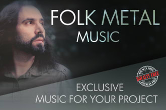 compose and produce folk metal music for your project