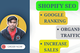 do advance shopify on page SEO to boost up visibility traffic and sales
