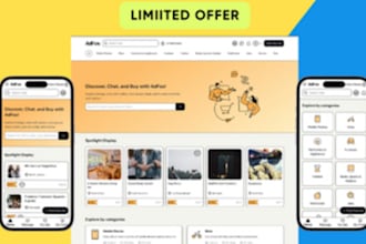 developed a classified app and website like olx and offerup