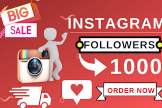 1000 organic instagram followers very fast
