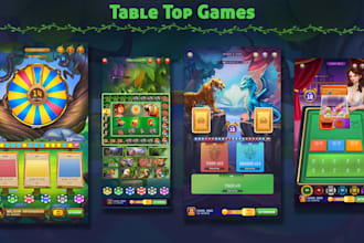create amazing slot and table top games with animation