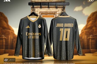 design custom sublimation jersey or t shirt for your team