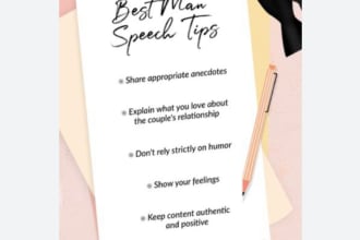 write an awesome best man speech or wedding toast for groomsman