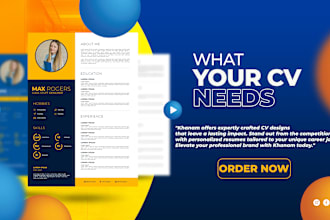 create professional resume design, modern cv template maker