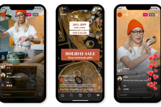develop dating app, tinder clone app, chat app, livestreaming app