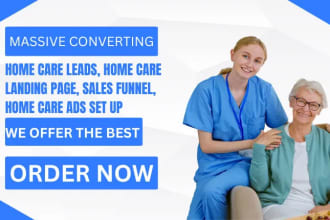 home care leads home care website elderly care leads health care website