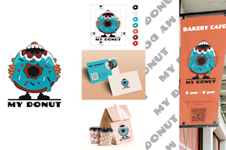 design a custom mascot character for your brand identity