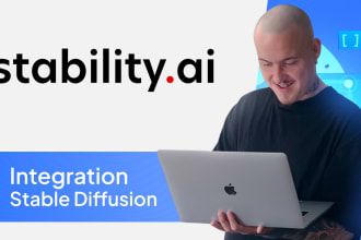 get integration stable diffusion model to your website