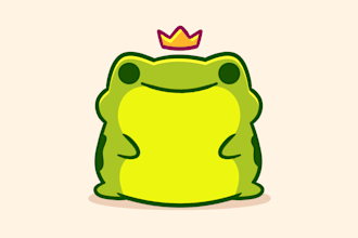 draw a cute frog