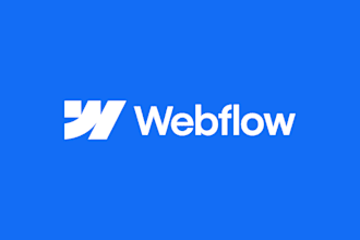 be expert webflow developer, webflow website, landing page, figma to webflow
