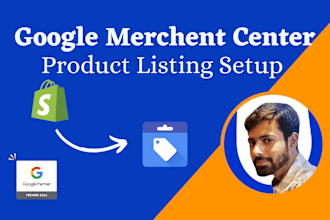 setup google merchant center for optimized product listings
