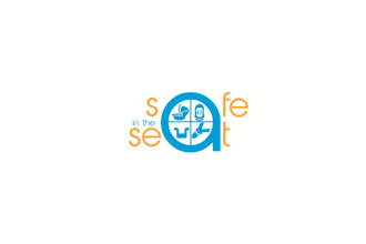 design awesome car seat safety logo