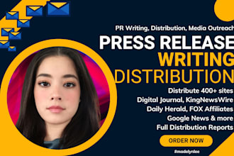 write you a compelling, fun to read press release using standard PR guide