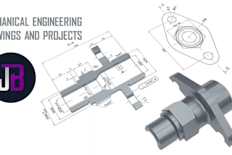 design mechanical 3d model and drawings on solid works