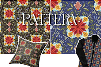 make seamless pattern for textile, packaging, clothing brand