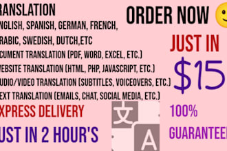 translate pdf or docx into any language
