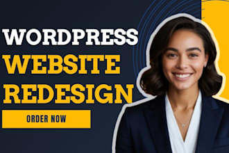duplicate, redesign, copy clone, revamp, design wordpress website with elementor