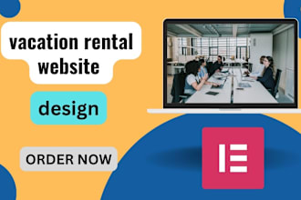 do vacation rental website elementor with crocoblock