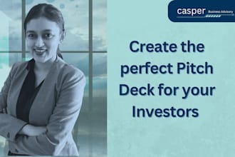 create a goldman sachs style pitch deck for your investors