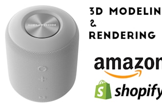 generate 3d product images for amazon and amazon plus
