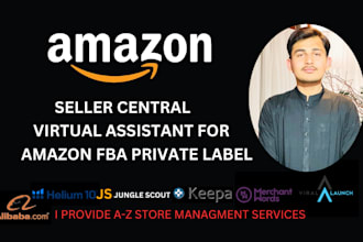 be your expert seller central  VA for amazon fba pl