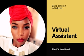 be your virtual assistant and social media manager