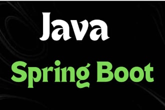 do java spring boot, spring mvc, and rest project