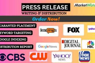 do press release, submit press release, and press release distribution