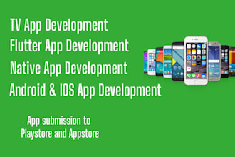 develop custom android TV and mobile app development
