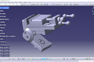 do 3d cad modeling, product design and 2d technical drawings
