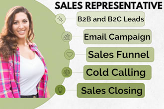 be your expert sales representative to increase your sales and conversions