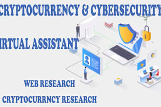 be your virtual assistant in cryptocurrency, cybersecurity, research, technical