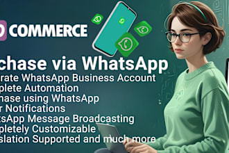 setup whatsapp shop, shopify or woocommerce