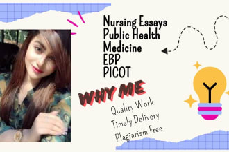 write nursing essays, picot, and ebp