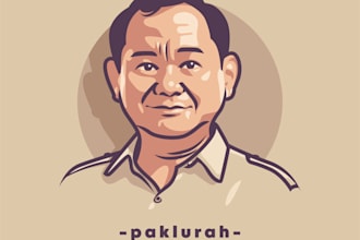 change your face with the vector skills that I have