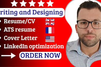 do professional resume and cover letter writing and designing