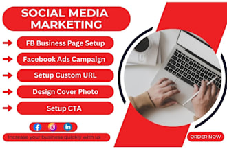 do setup design and manage fb business page