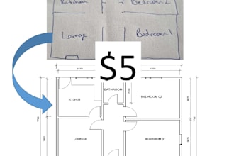 professionally redraw your architecture floor in autocad or revit