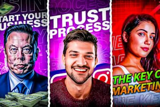 design clickbait instagram reels cover thumbnail