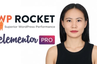 install elementor pro and wp rocket premium